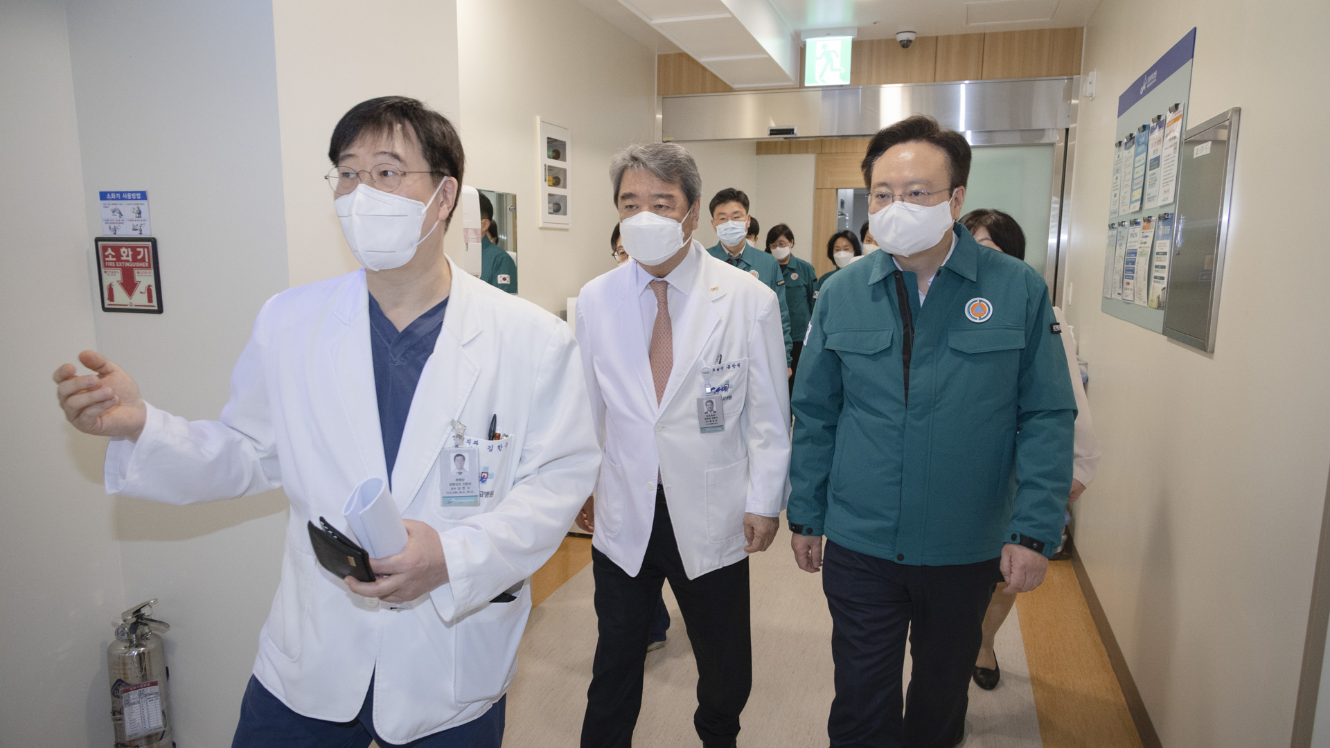 중앙대학교병원 중증·응급 비상진료 현장점검 및 의료진 격려 사진24