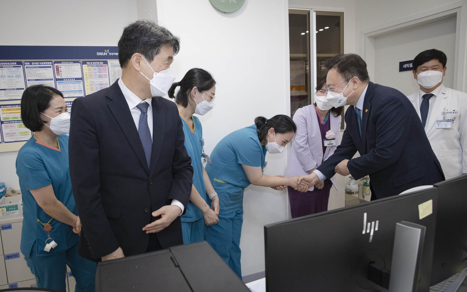 의대 교육여건 개선 위한 현장 의견을 듣고자 대학 방문 사진29